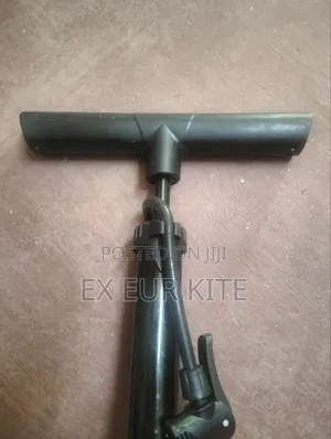 Floor Pump Bicycle With Universal Nozzle