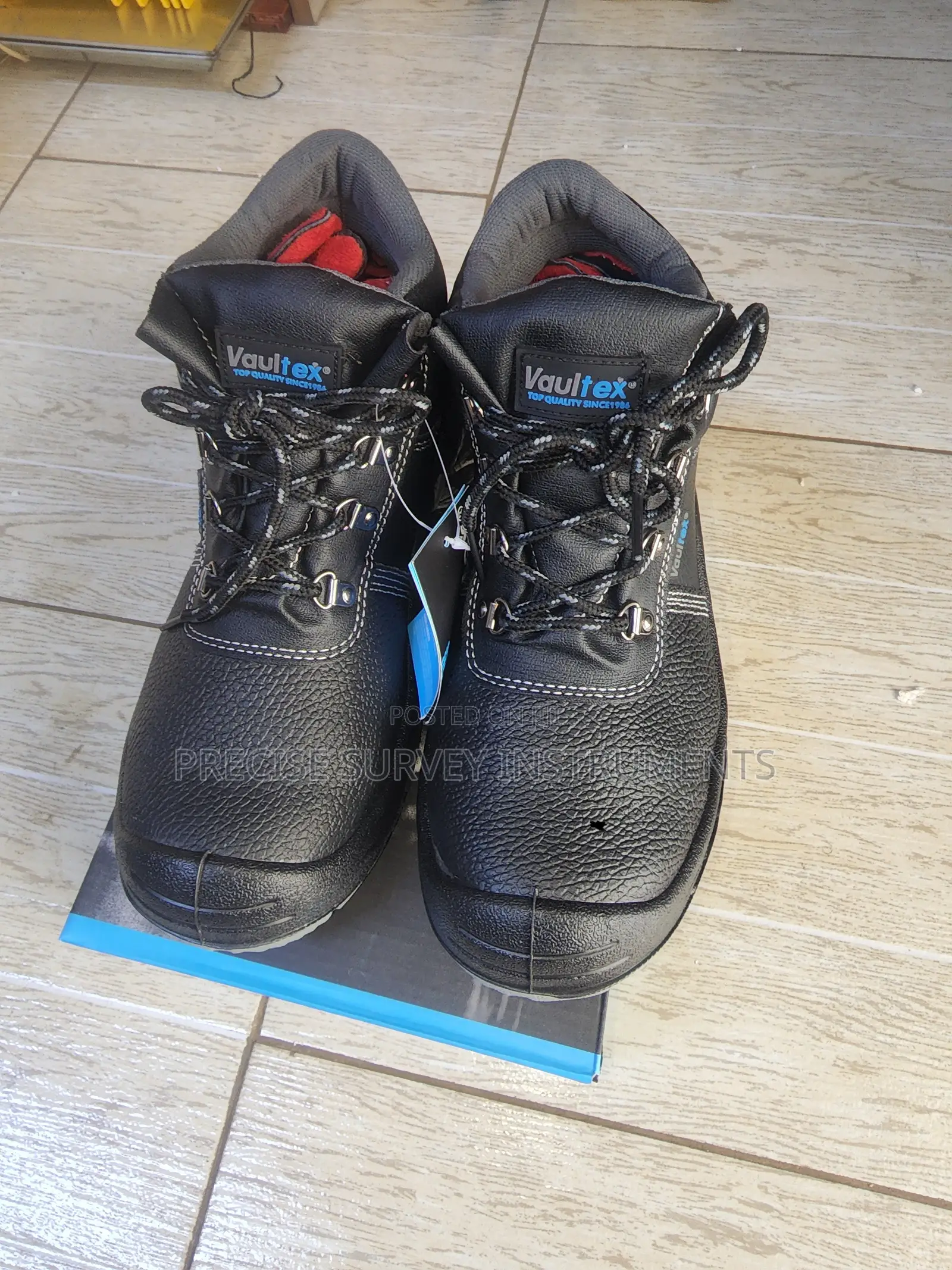 Leather Safety Boots - Precise Survey Instruments ltd Price: KSh 3,300 ...
