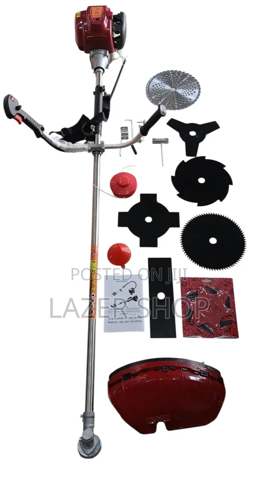 Jtmax2s-Jt35, 2 Stroke Side Pack Brush Cutter With 8 Attachements