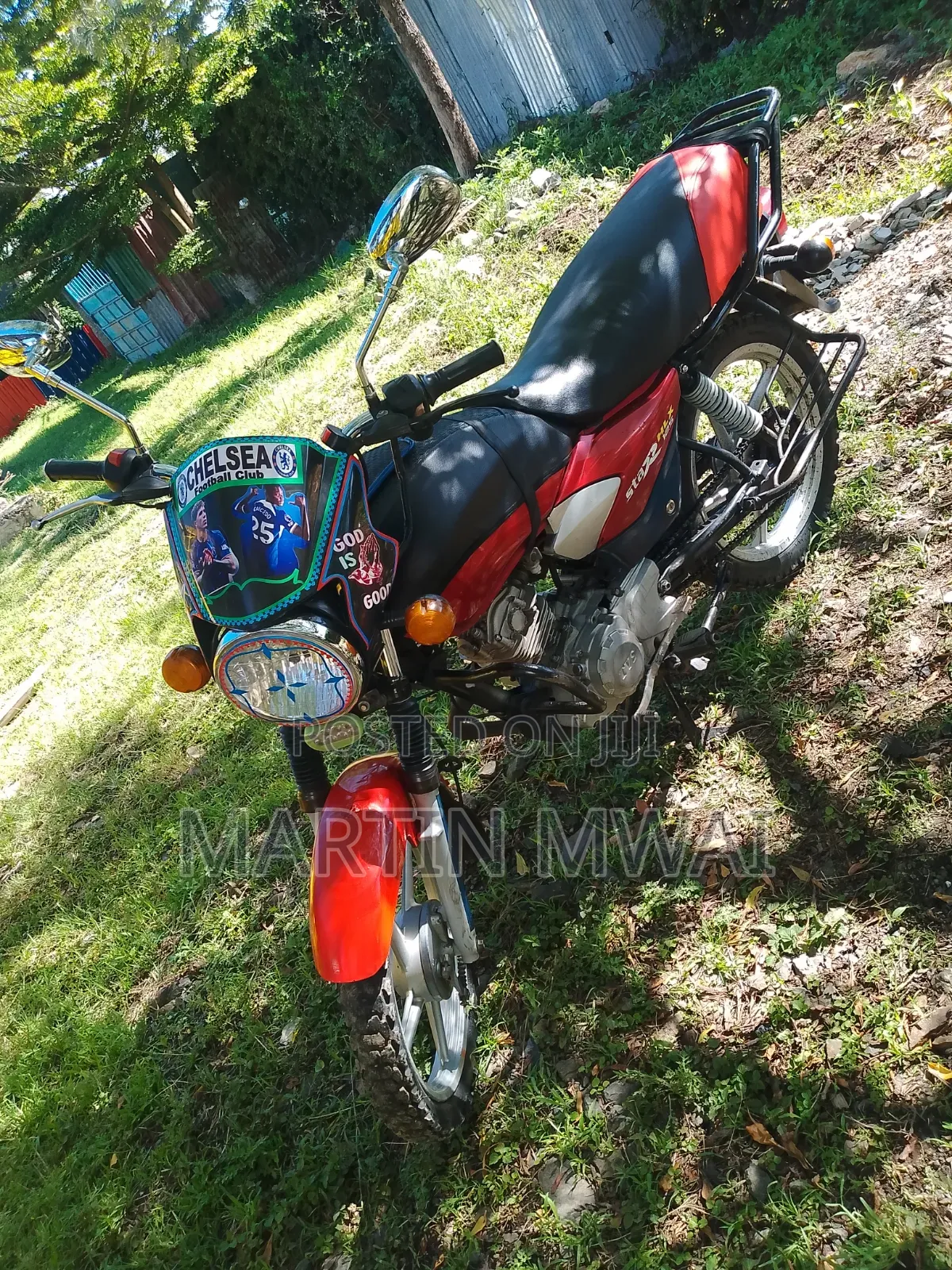 TVS HLX 125 2022 Red