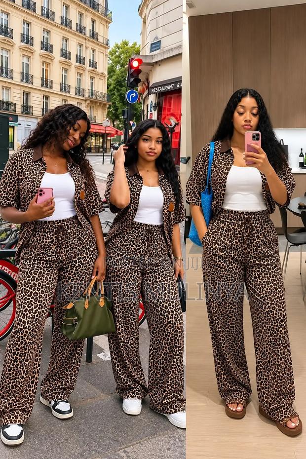 3 Piece Animal Print L to 2XL