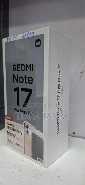 New Xiaomi 17 Pro Max 512 GB Black