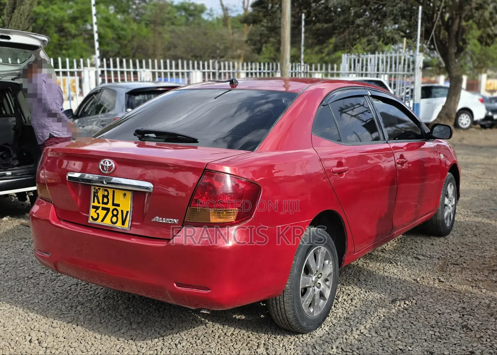 Toyota Allion 2003 Maroon