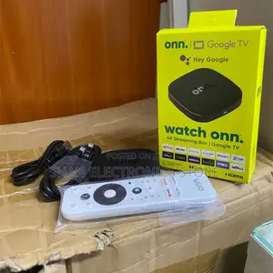 Google Play Apps ONN 4K Google TV Streaming Box