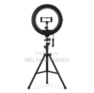 Portable LED Ring Light for Phone Photography 14"