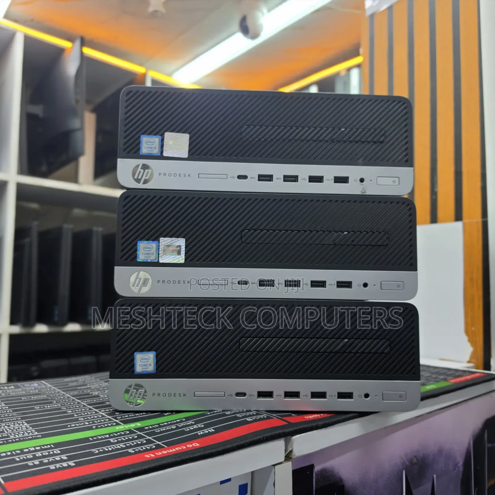 Desktop Computer HP ProDesk 600 G3 8GB Intel Core i5 SSD 256GB