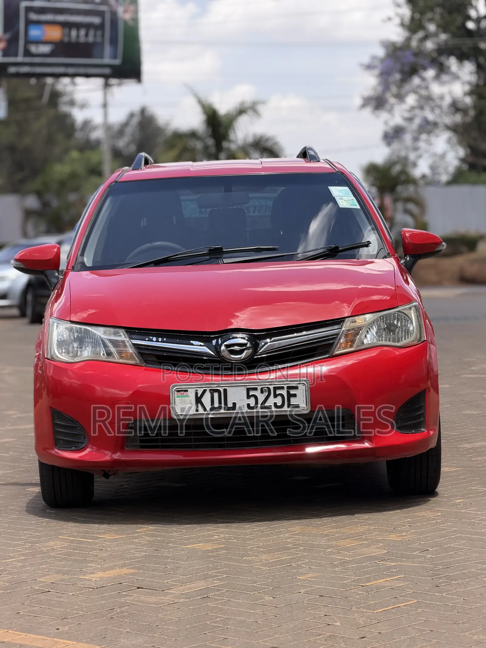 Toyota Corolla Fielder 2014 Red