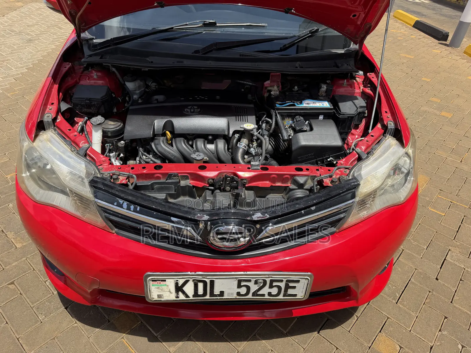 Toyota Corolla Fielder 2014 Red
