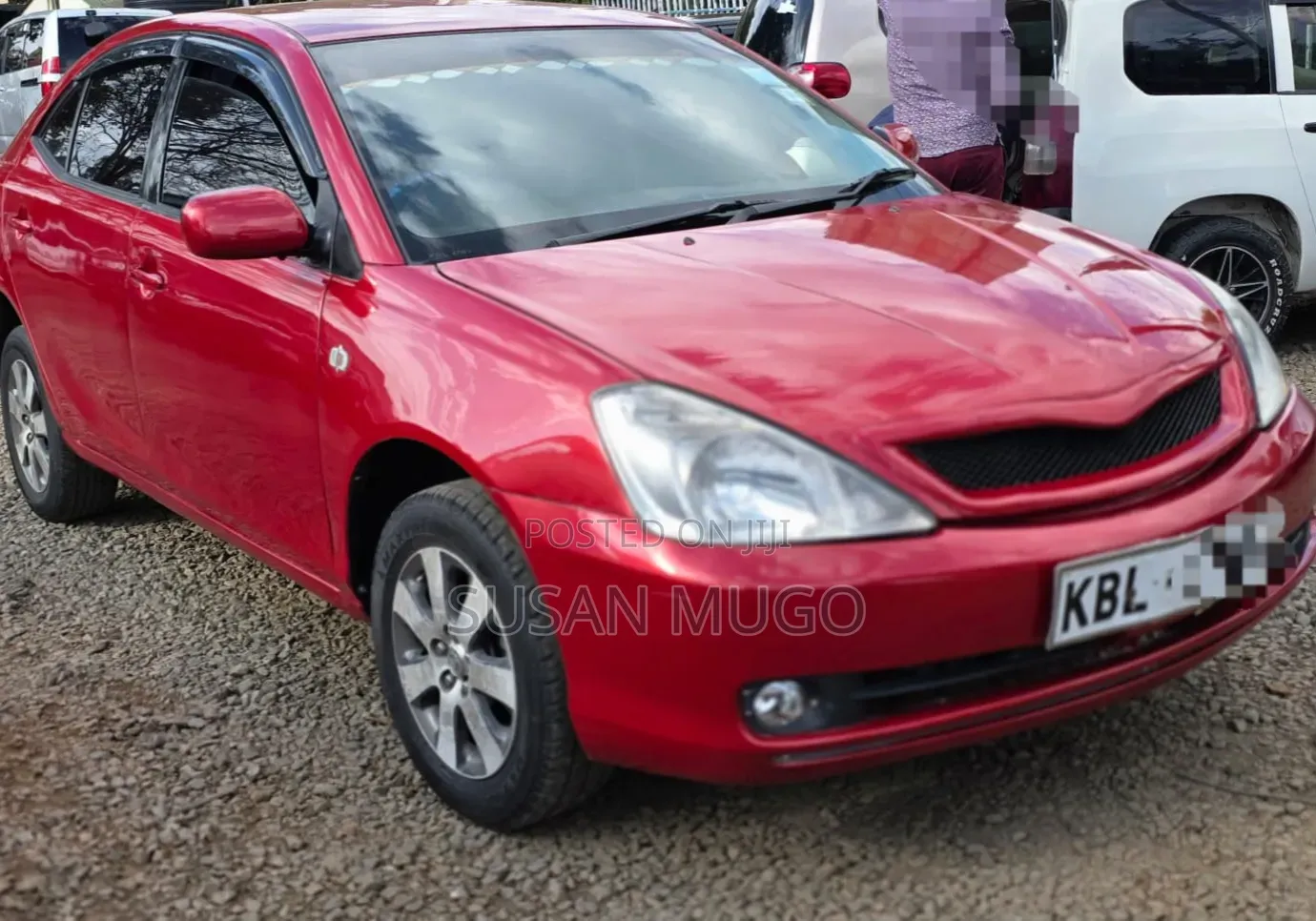 Toyota Allion 2007 Red