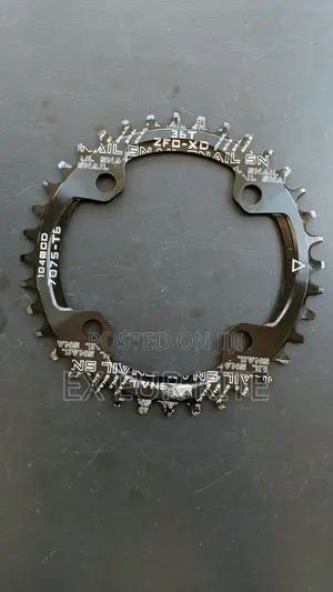 1by Chainrings 34T to 38T 104 BCD Snail