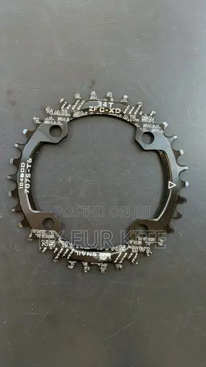 1by Chainrings 34T to 38T 104 BCD Snail