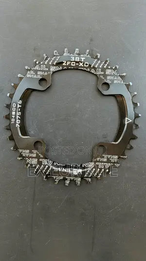 1by Chainrings 34T to 38T 104 BCD Snail