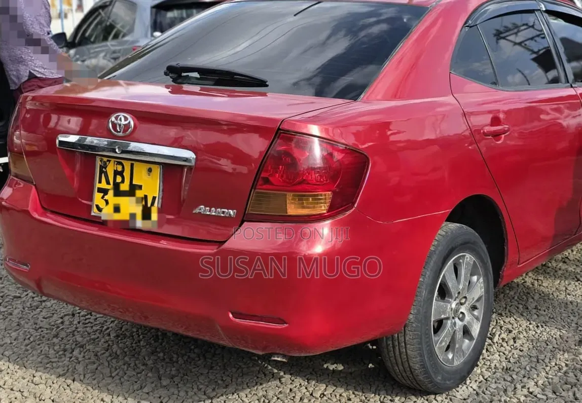Toyota Allion 2007 Red