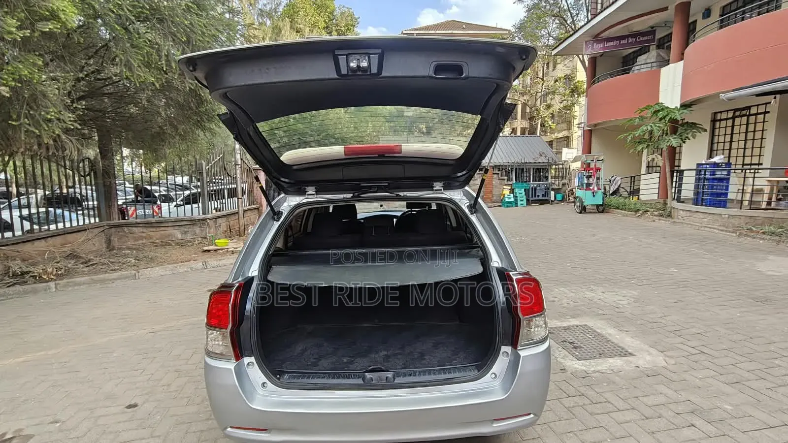 Toyota Corolla Fielder 2013 Silver