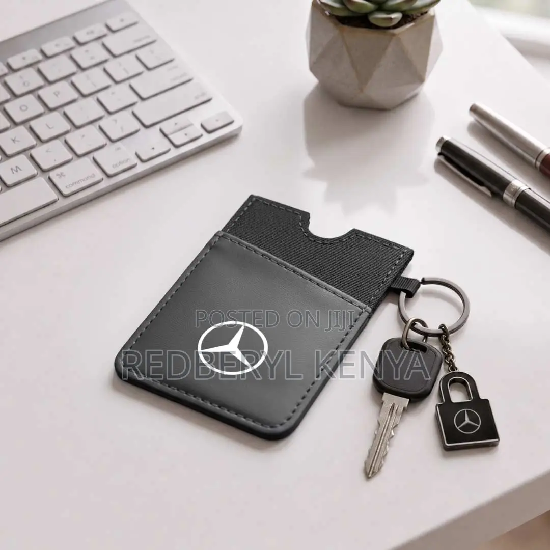 Vertical RFID Cardholder Wallet With Keyring - Carbon