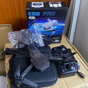 E88 PRO Aerial Camera Drone With Screen and Remote Control