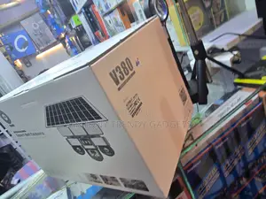 VTS30A Triple Lens Solar CCTV Camera With LED Street Light
