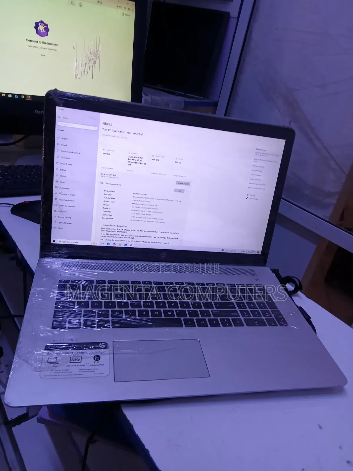 Laptop HP Pavilion 17 8GB AMD A10 HDD 1T