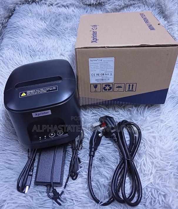 XPrinter XP-Q80B USB + LAN Thermal Receipt Printer-80mm Paper Support