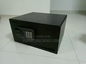 Office Safe : Black Compact Steel Digital Security Safe Box