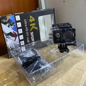 4K Ultra HD Sport Action Camera for Clear Outdoor Video Recording