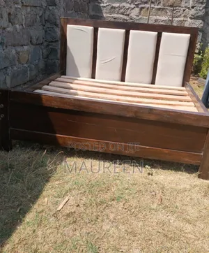 Second-Hand Bed and Carpet for Sale