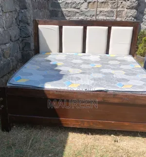 Second-Hand Bed and Carpet for Sale