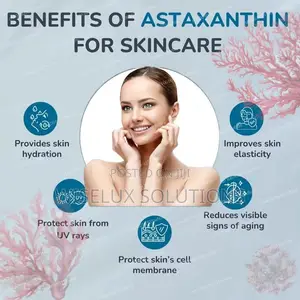 Astaxanthin 12mg Antioxidant Supplement – 120 Softgels