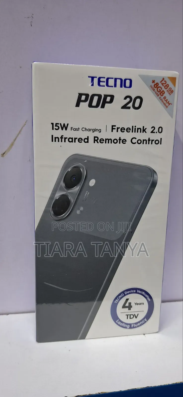New Tecno Pop 20 64 GB Black