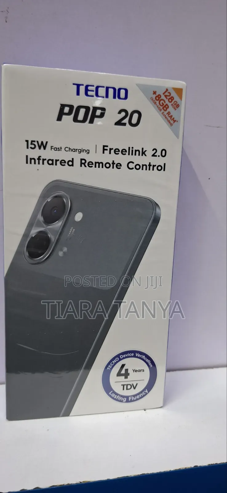 New Tecno Pop 20 64 GB Black