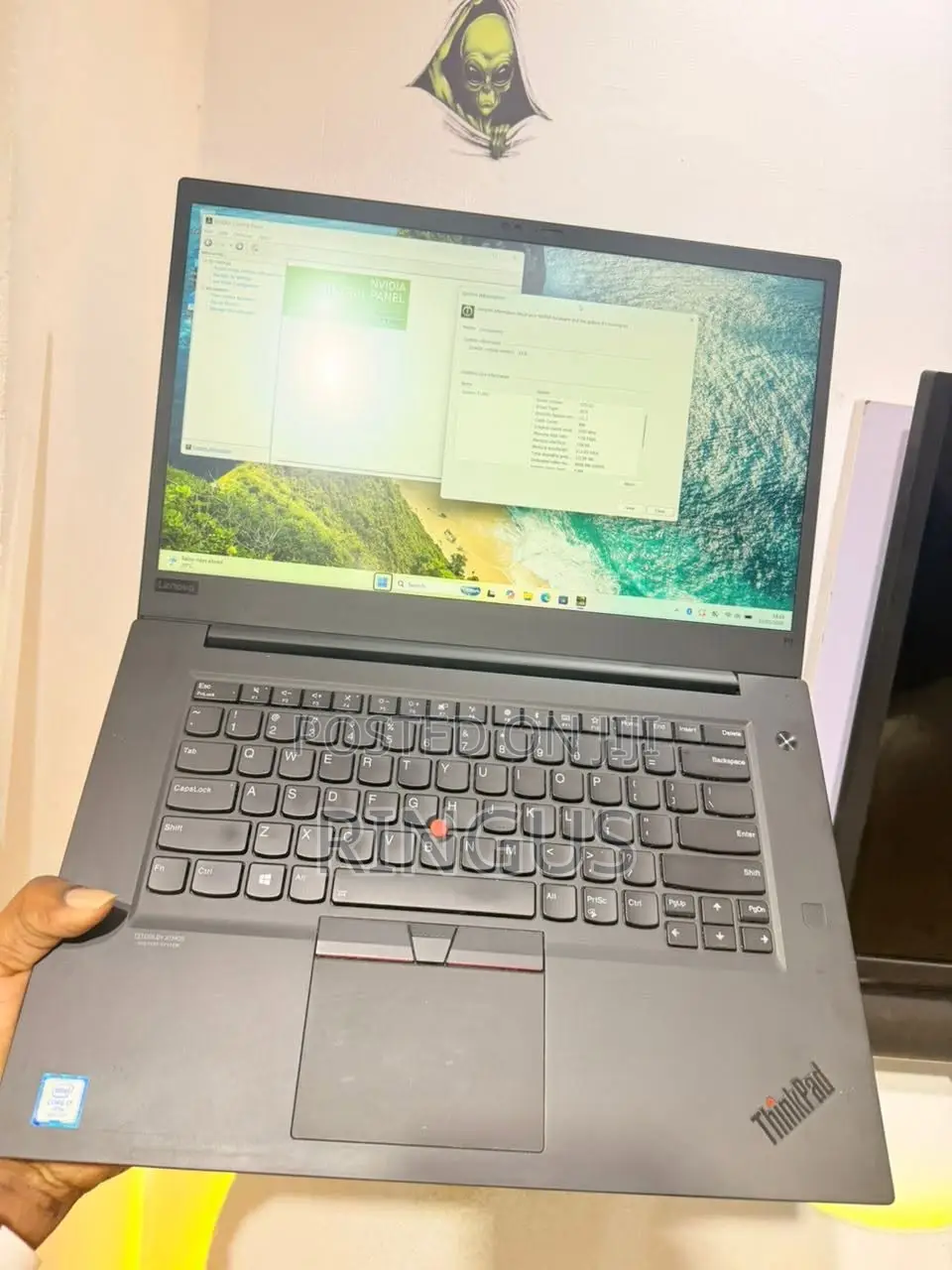 Laptop Lenovo ThinkPad P1 Gen 3 16GB Intel Core i7 SSD 512GB