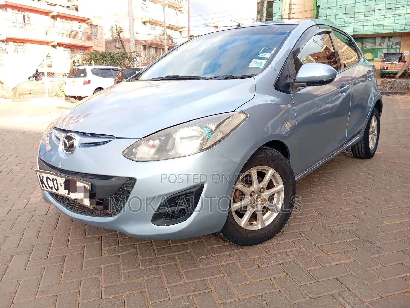 Mazda Demio 2012 Blue