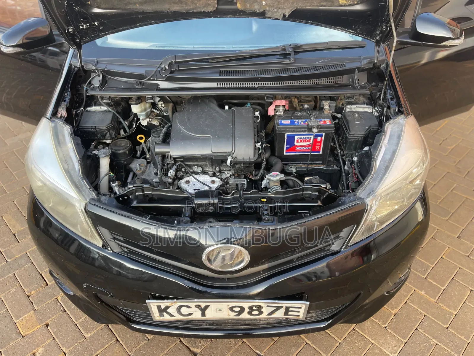 Toyota Vitz 2012 Black