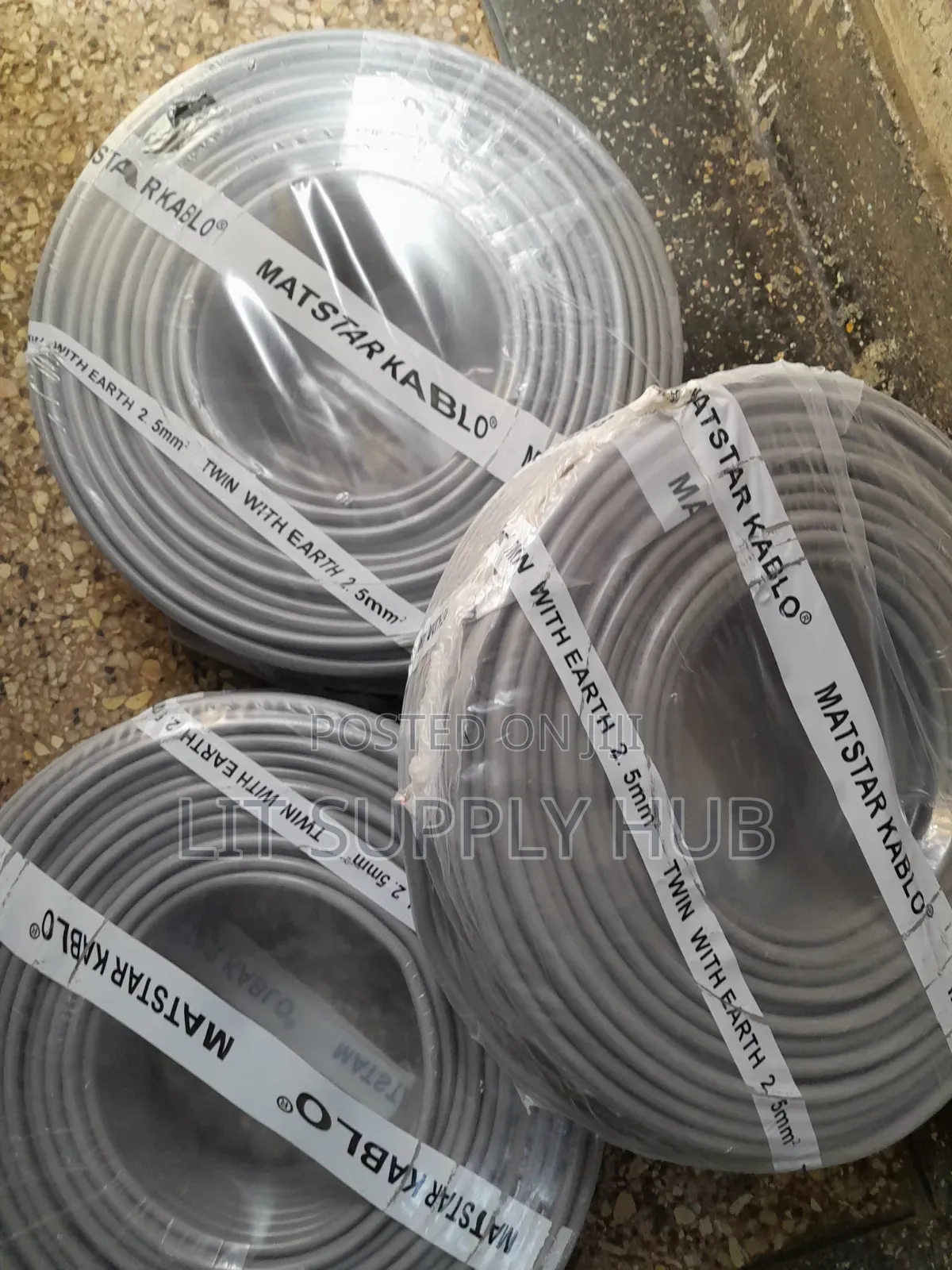 2.5mm Twin With Earth Cable for Quick Fixes