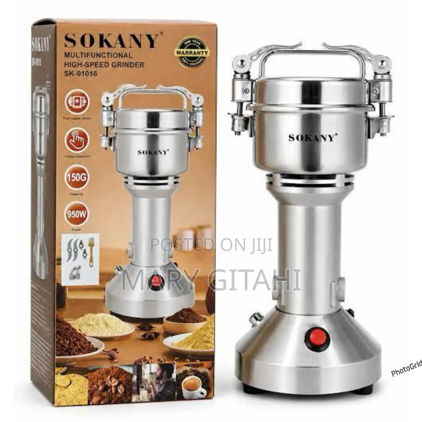 Sokany Multifunctional High-Speed Grinder
