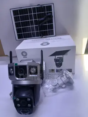 Smart Solar Security Wifi Camera With Color Night Vision