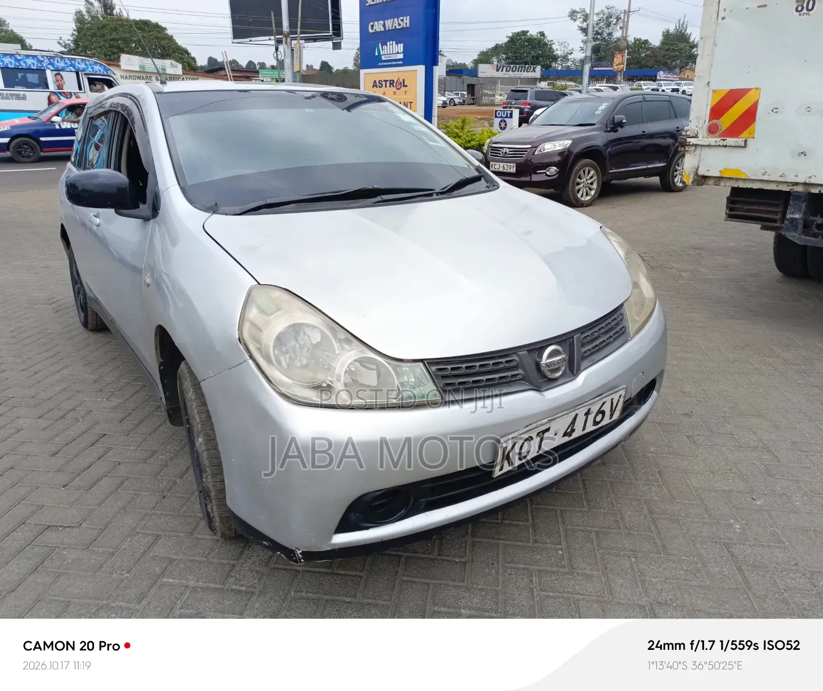 Nissan Wingroad 2011 Silver