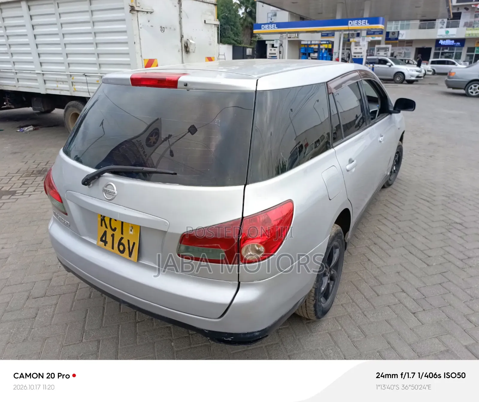 Nissan Wingroad 2011 Silver