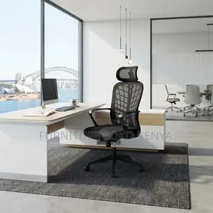 Office Chair; Orthopedic Executive Mesh Web Backrest Desk Chair