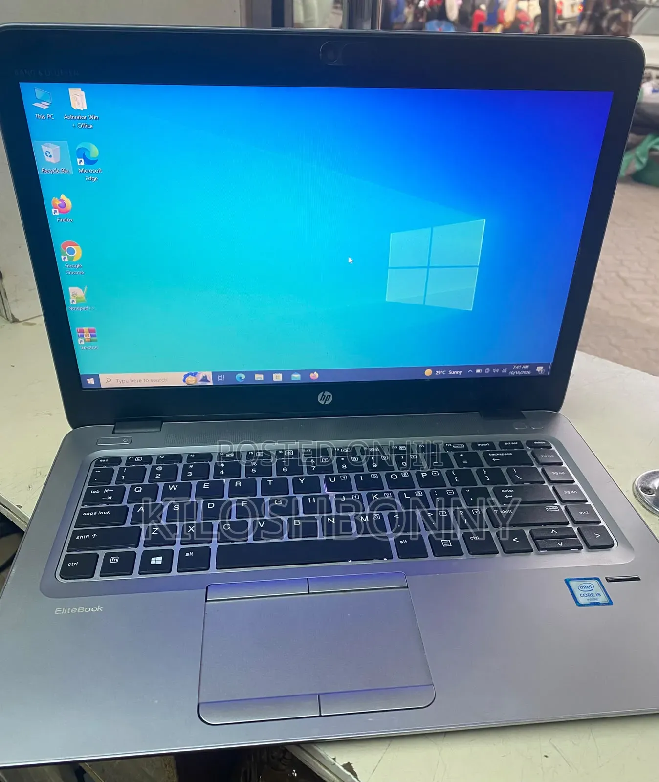 Laptop HP EliteBook 850 G3 8GB Intel Core i5 SSD 256GB