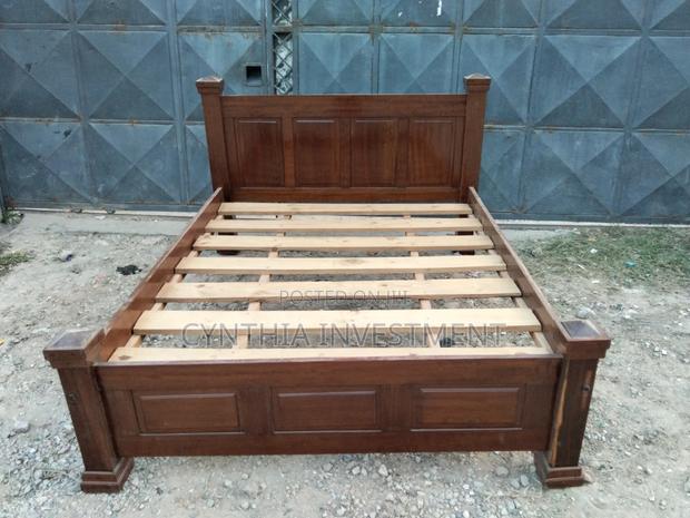 5 by 6 Mvule Bed