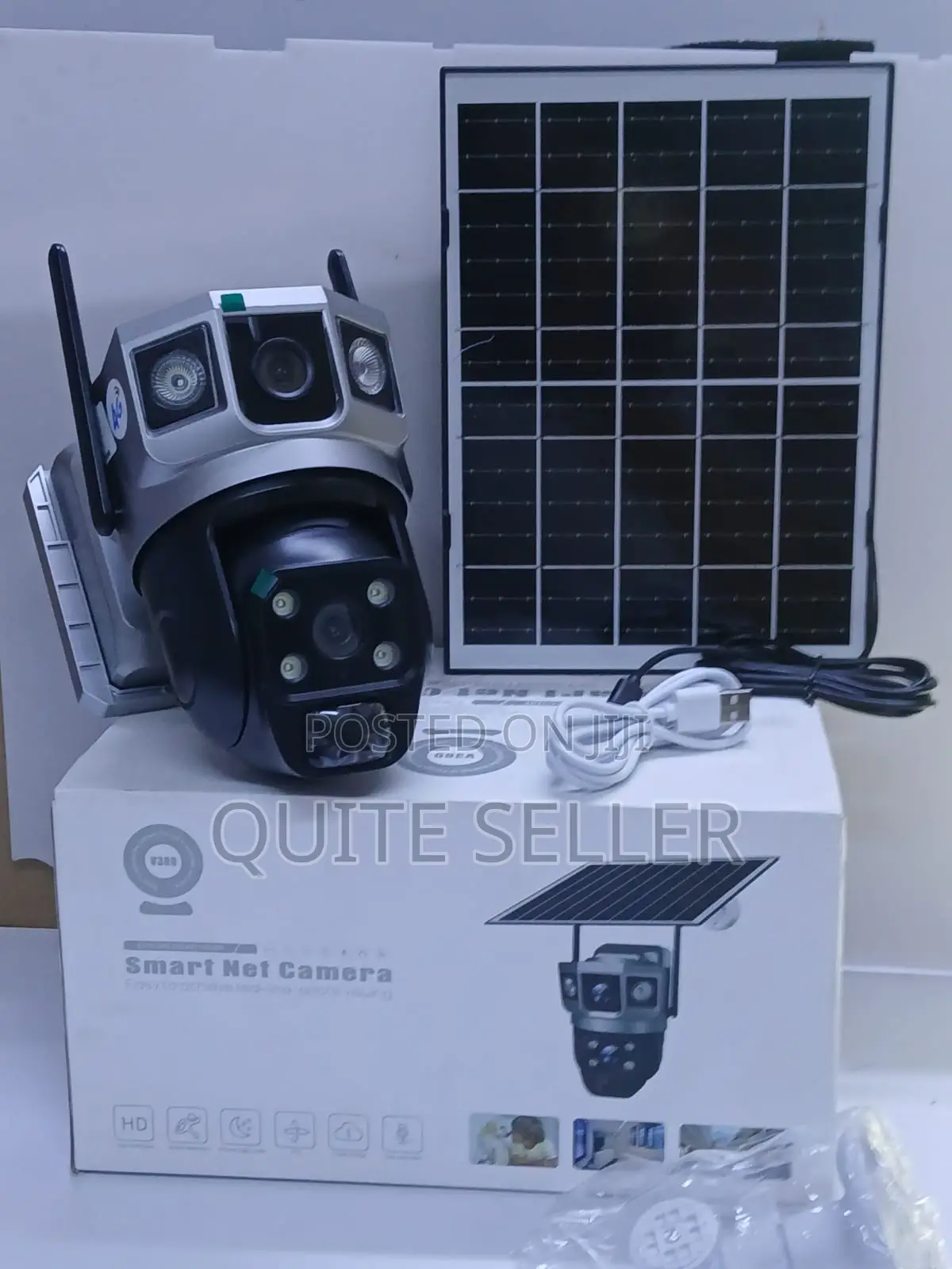 Outdoor Solar WiFi Camera With Motion Detection