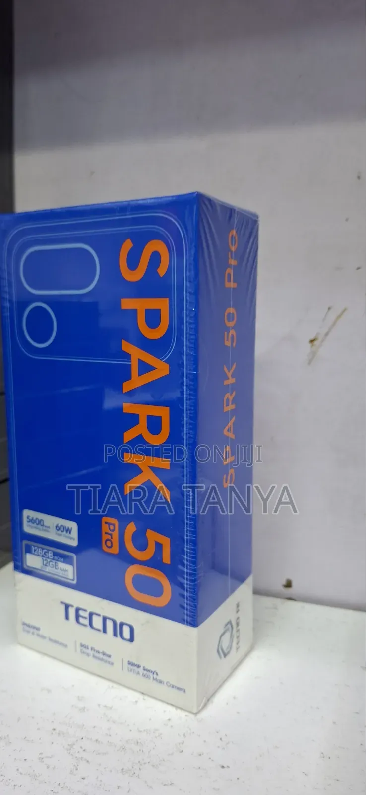 New Tecno Spark 50 128 GB Black