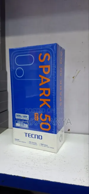 New Tecno Spark 50 128 GB Black