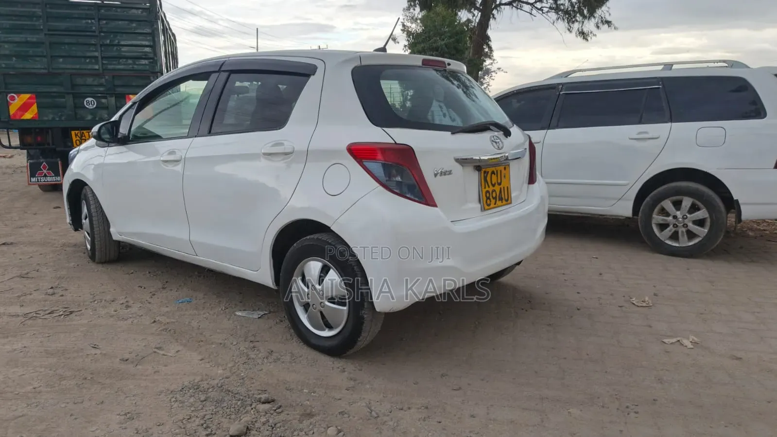 Toyota Vitz 2012 White