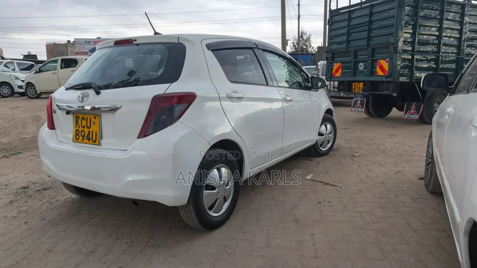 Toyota Vitz 2012 White