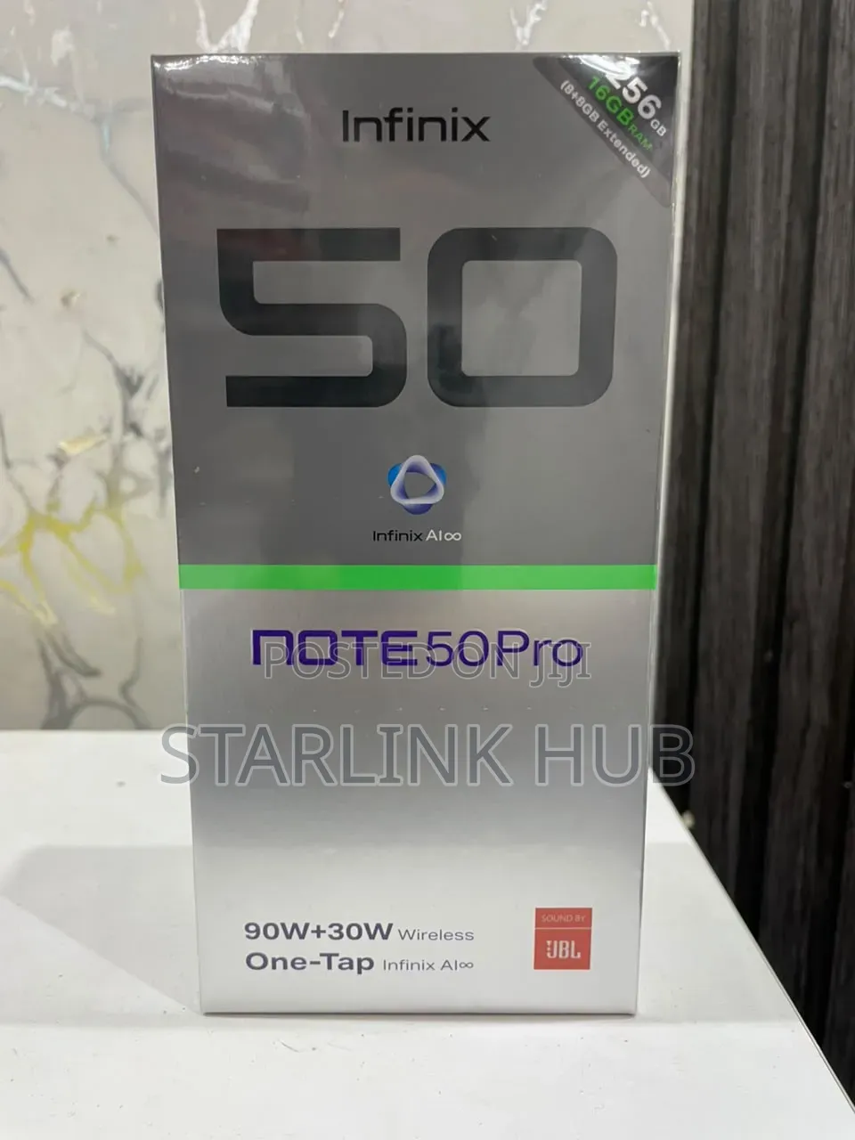 New Infinix Note 50 Pro 256 GB Black