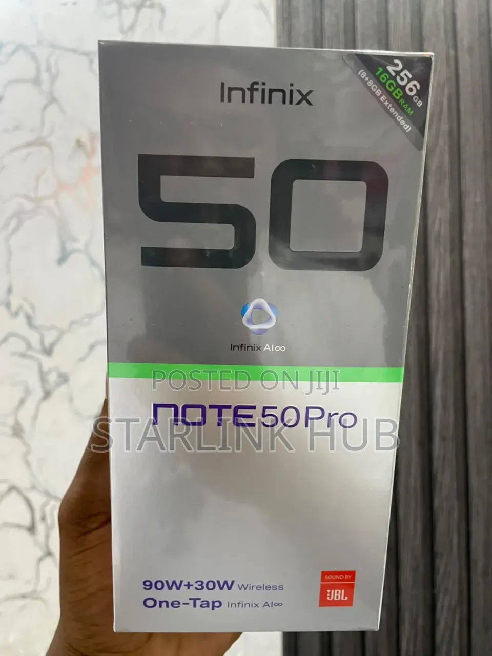 New Infinix Note 50 Pro 256 GB Black