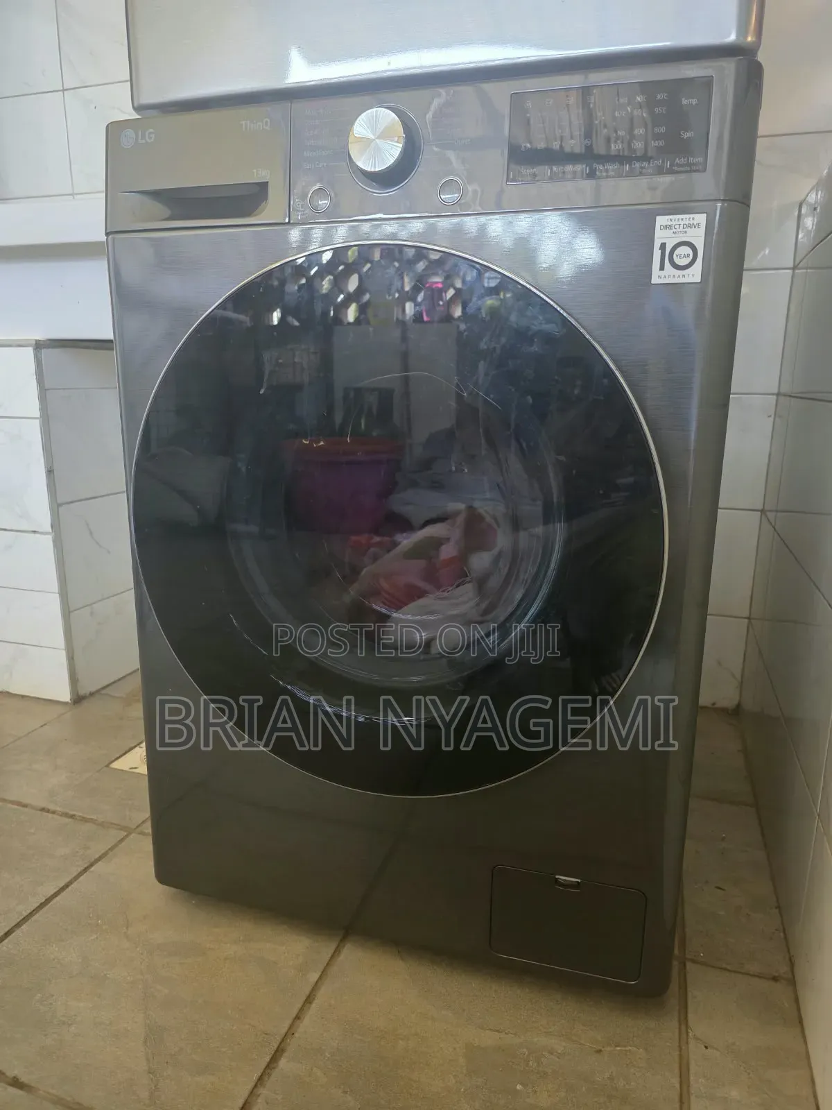 Washing Machine and Dryer by Brian