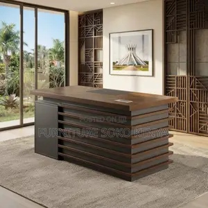 Office Desk; 1400MM Office Desk – Spacious Modern Computer Workstation